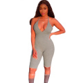 Best Selling Sexy Sport Jumpsuit with Open Chest and Back